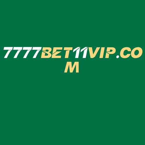 Logo da 7777BET11VIP